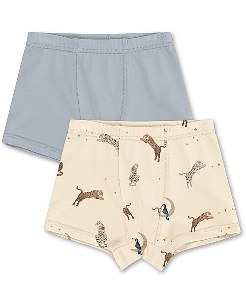 Konges Slojd Set of 2 Boy Boxer - Organic Cotton GOTS Certified Briefs