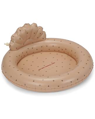 Konges Slojd Shell Shaped Inflatable Sprinkler - Cherry Blush - 62x29 cm Inflatable Pools
