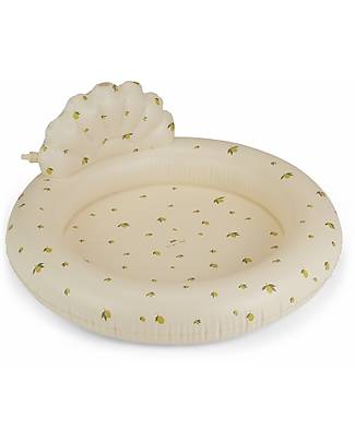 Konges Slojd Shell Shaped Inflatable Sprinkler - Lemon - 62x29 cm Inflatable Pools
