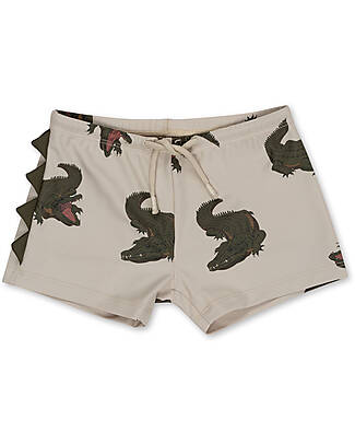 Konges Slojd Shorts - Aster Animal - with tie at the waist Swimming Trunks