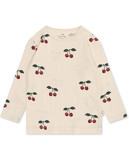 Konges Slojd Sleepy Pajamas - Ma Grande Cerise - 100% Organic Cotton GOTS Pyjamas