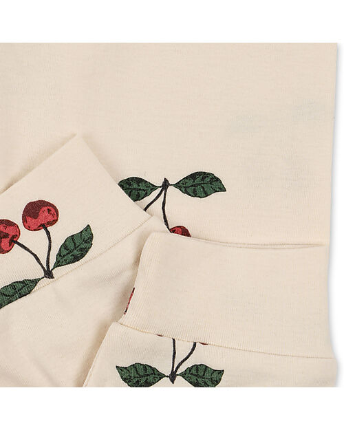 Konges Slojd Sleepy Pajamas - Ma Grande Cerise - 100% Organic Cotton GOTS Pyjamas
