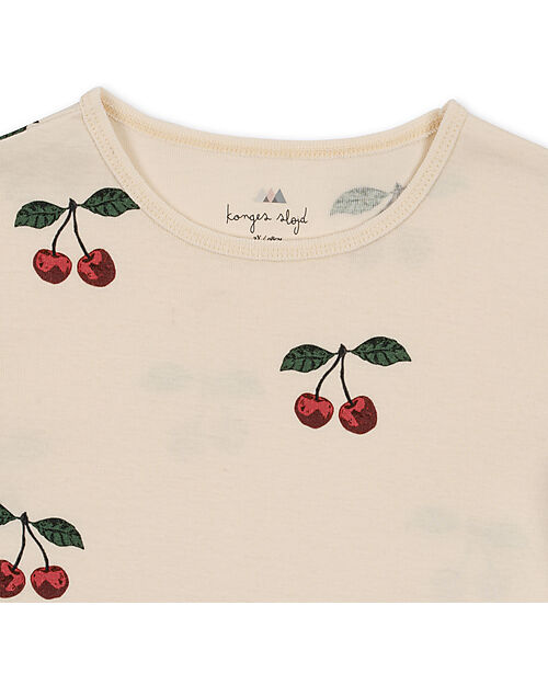 Konges Slojd Sleepy Pajamas - Ma Grande Cerise - 100% Organic Cotton GOTS Pyjamas