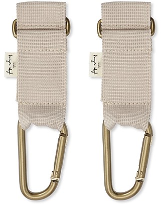 Konges Slojd Stroller Straps - Beige - Universal Stroller Accessories