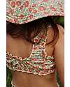 Konges Slojd Summer Hat Collette - Kaluka - Flowers - Recycled Material - UPF 50+ Sunhats