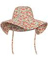 Konges Slojd Summer Hat Collette - Kaluka - Flowers - Recycled Material - UPF 50+ Sunhats