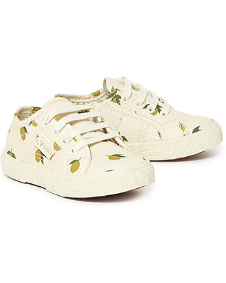 Konges Slojd Superga Sneakers - Lemon - with Laces Shoes
