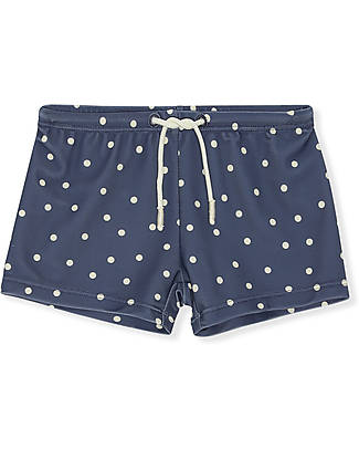 Konges Slojd Swimshorts - Aster - Kelly Blue Dot - UPV50+ Swimming Trunks