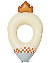 Konges Slojd Swin Ring Junior - Flame/Cream - ecological and BPA-free PVC Beach Toys
