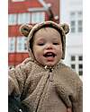 Konges Slojd Teddy Hat with Ears - Oxford Tan - Cotton Winter Hats