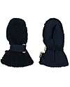 Konges Slojd Teddy Muffles with Snap Hook - Dark Blue - Nylon Gloves
