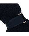 Konges Slojd Teddy Muffles with Snap Hook - Dark Blue - Nylon Gloves