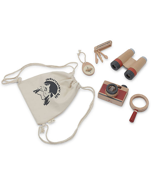 Konges Slojd The Great Explorer Set - 100% Bench Wood STEM toys