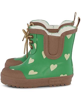 Konges Slojd Thermal Boots - Green Aisuru - Warm and Waterproof - Perfect for the Snow Wellies