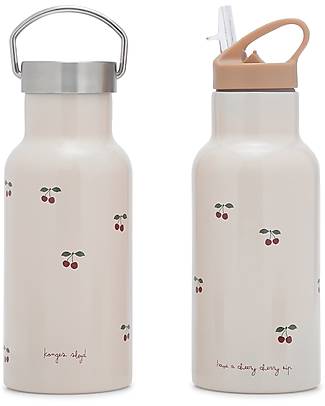 Konges Slojd Thermo Bottle - Cherry - 350ml Thermos Bottles