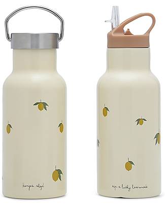 Konges Slojd Thermo Bottle - Lemon - 350ml Thermos Bottles