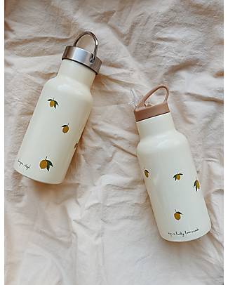 Konges Slojd Thermo Bottle - Lemon - 350ml Thermos Bottles