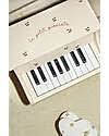 Konges Slojd Toy Piano - Cherry - FSC Beech Wood Musical Instruments
