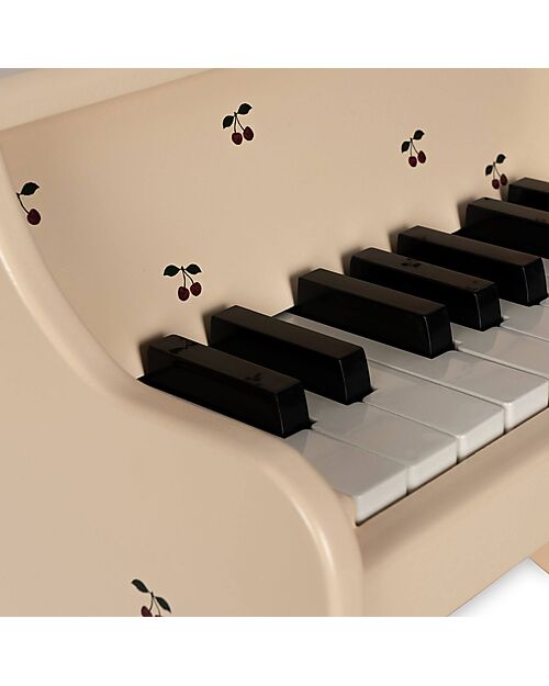Konges Slojd Toy Piano - Cherry - FSC Beech Wood Musical Instruments
