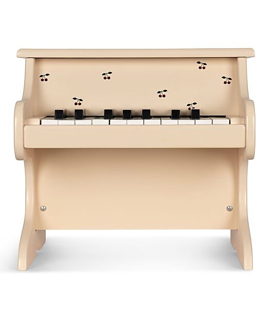 Konges Slojd Toy Piano - Cherry - FSC Beech Wood Musical Instruments