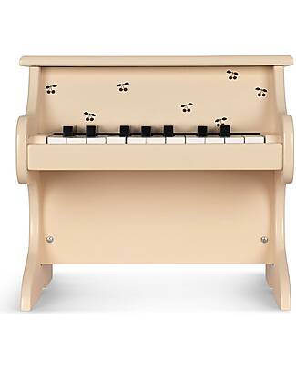 Konges Slojd Toy Piano - Cherry - FSC Beech Wood Musical Instruments