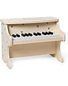 Konges Slojd Toy Wooden Piano - Cherry - 100% Wood Fiber from Sustainable Source Musical Instruments