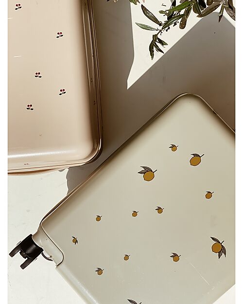 Konges Slojd Travel Suitcase - Lemon Cream - 45x30x21cm Travel Bags