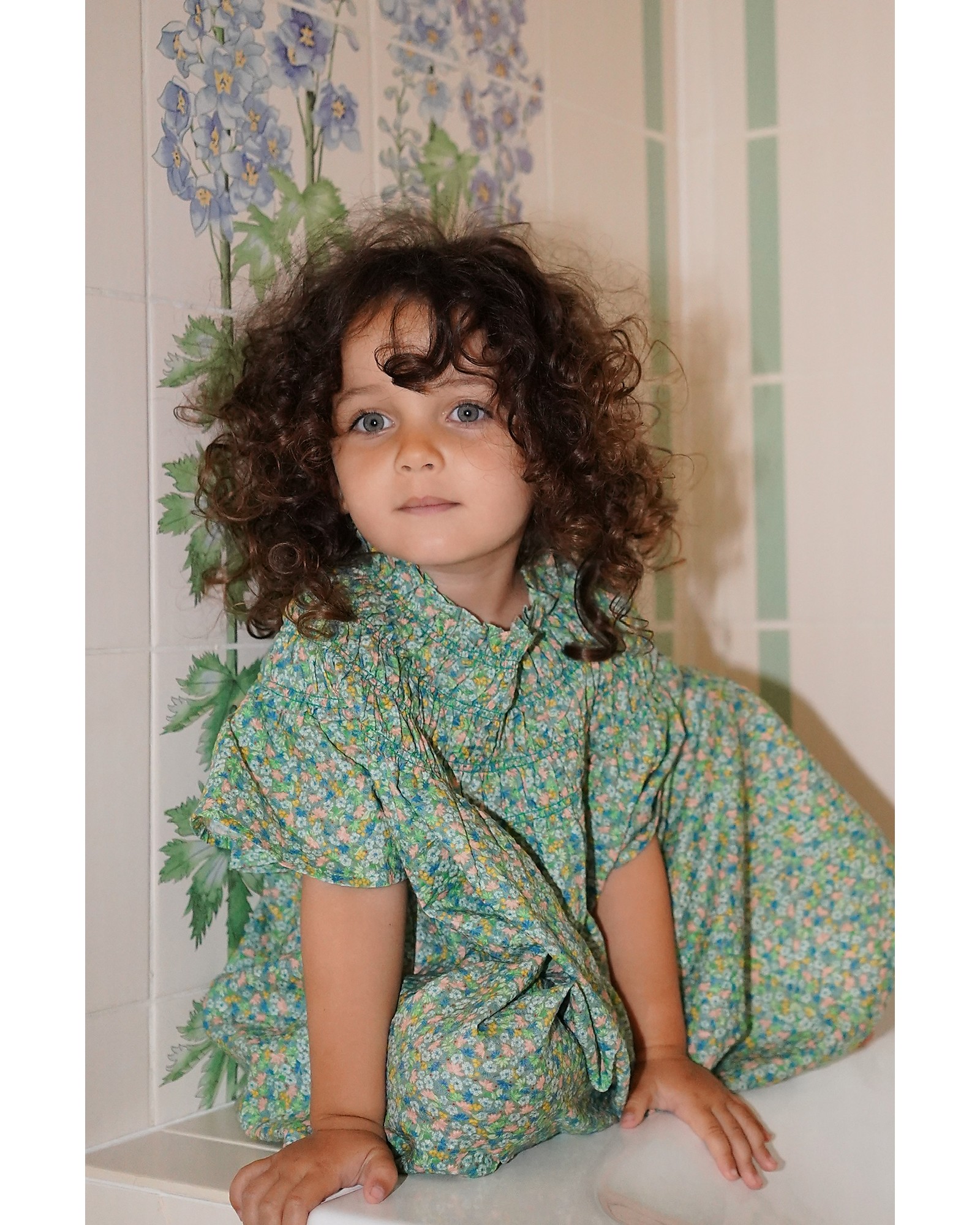 Konges Slojd Vivi - (bambini) Midsummer Dress unisex Cotton 100% - Organic