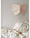 Konges Slojd Wall Fabric Lamp - Butterfly - 100% Cotton - Light up the Room with Magic! Wall Lamps