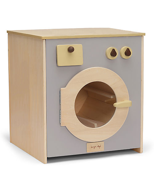 Konges Slojd Wooden Washing Machine - Stimulates Fantasy and Creativity Toy Kitchens