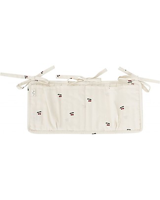 Konges Sløjd Quilted Bed Pockets - 34x17 cm - Organic Cotton Storage organisers