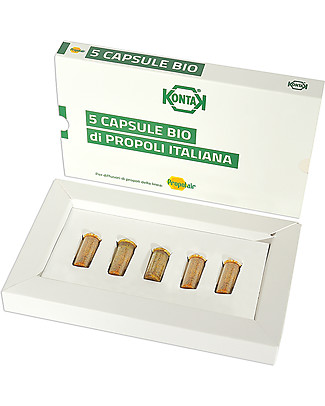 Kontak 5 Italian Organic Propolis Capsules for Kontak’s Diffusers Diffusor and Accessories