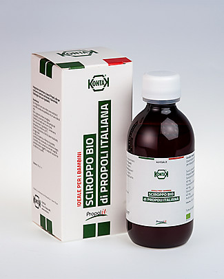 Kontak Kids Balsamic Syrup with Organic Italian Propolis, 150 ml - Ideal for kids, all natural! Natural Remedies