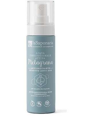 La Saponaria Active Antioxidant Water with Pomegranate, 50 ml - For Bright Skin! Detergents