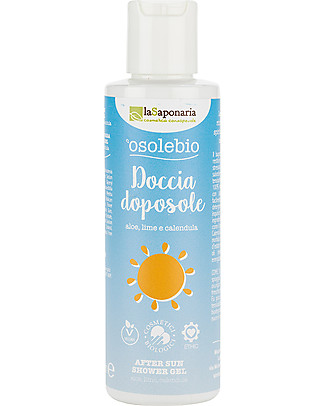 La Saponaria Aftersun Showergel “Amica del Mare”, 150 ml - 100% Natural Shampoos And Bath Wash