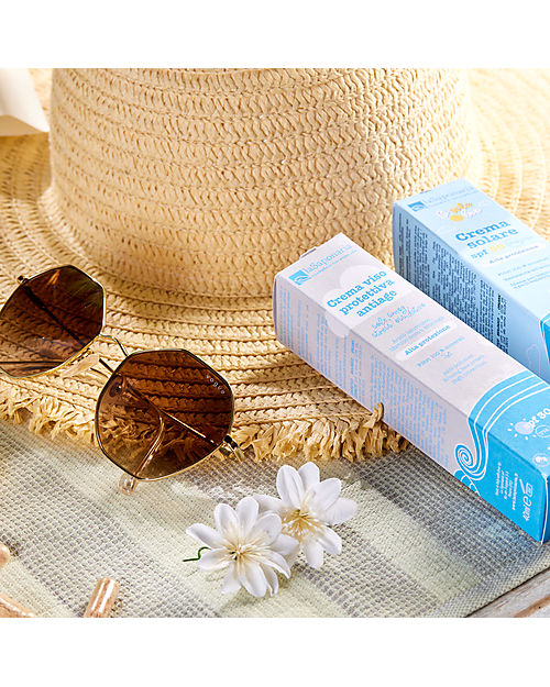 La Saponaria Anti-aging Face Cream SPF30 - 40ml - with Hyaluronic Acid - 100% Mineral Filters Face Creams