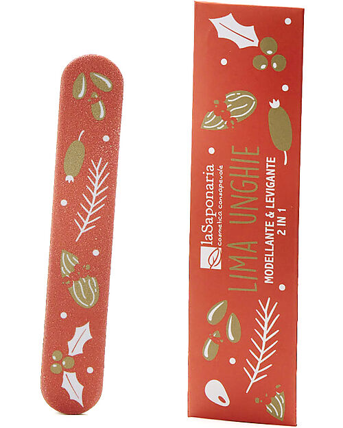 La Saponaria Arctic Fox Nail File 2 in 1 - with 240 Grit Body Lotions And Oils