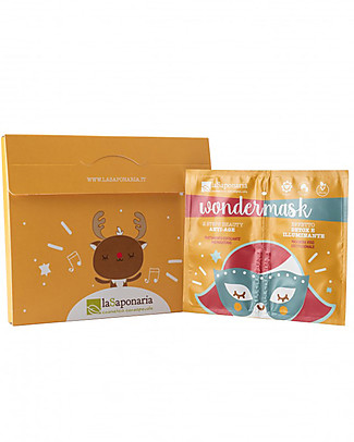 La Saponaria Ballerina - Busta regalo con maschera 2 steps beauty anti-age Body Lotions And Oils