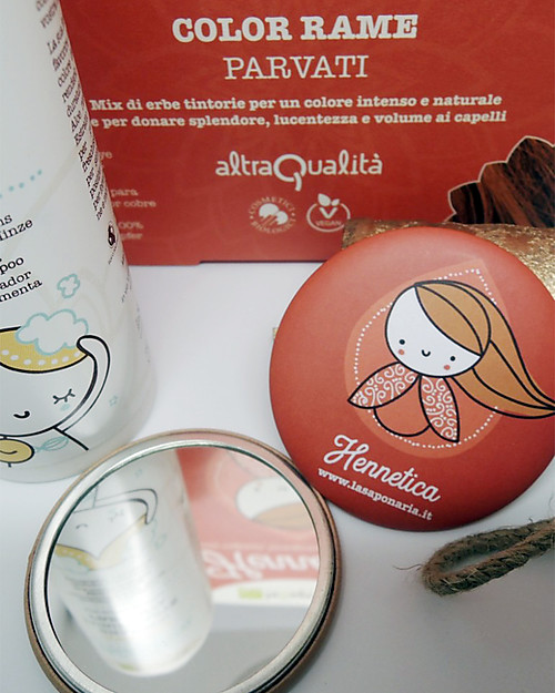 La Saponaria Bio Hair Dye 100% Vegetarian, Copper "Parvati" Hair Care