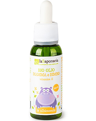 La Saponaria Bio Oil for Mum and Baby - Vitamin E Body Lotions And Oils