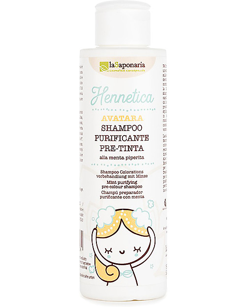 La Saponaria Bio Pre-Dye Mint Shampoo "Avatara", 150 ml Shampoos And Bath Wash