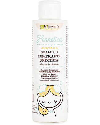 La Saponaria Bio Pre-Dye Mint Shampoo "Avatara", 150 ml Shampoos And Bath Wash
