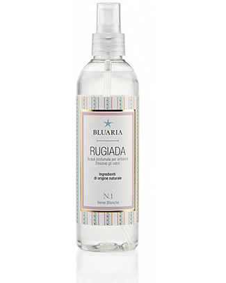 La Saponaria Bluaria Scented Water for Rooms and Fabrics "Rugiada", Watermelon and Lotus Flower - 250 ml Home Cleaning