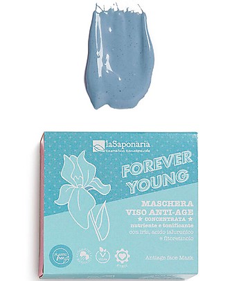 La Saponaria Concentrated Anti-Age Face Mask - with Hyaluronic Acid Iris and Phytoretinol Face