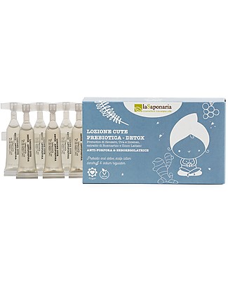 La Saponaria Detox and Anti-Dandruff Lotion, 10x5 ml Hair Care
