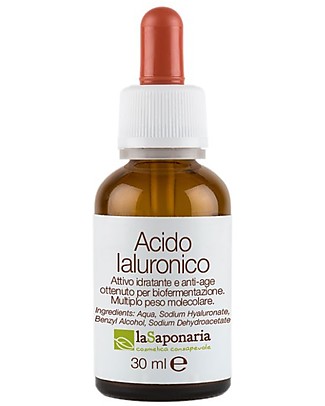 La Saponaria Ecobio Lover Antiage Gift Set - Exfoliating Face Gel + Hyaluronic Acid Face