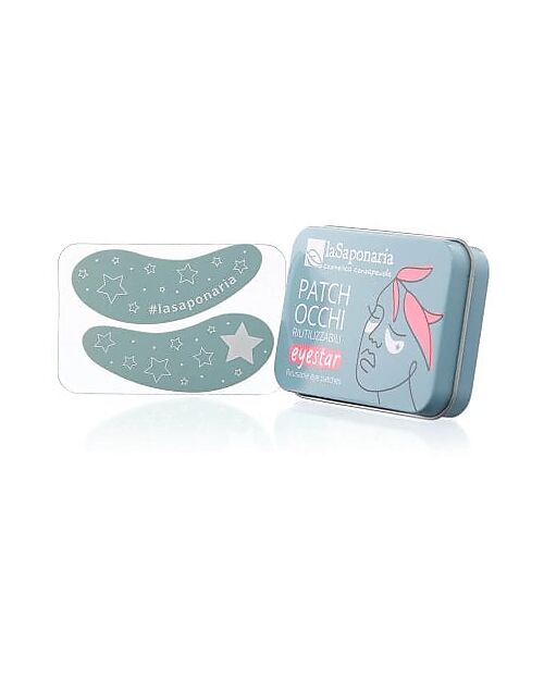 La Saponaria Eyestar Reusable Eye Patches - Silicone Face Masks