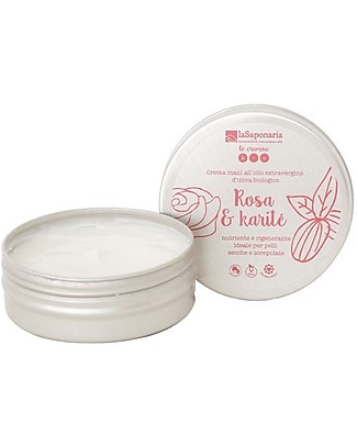 La Saponaria Gift Idea - Rose and Shea Butter Hand Cream and Soap Body Lotions And Oils