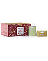 La Saponaria Holiday Vibes Box - Cuddle Solid Body Cream and Shower Soap - Almonds and Ginger Body Lotions And Oils