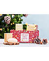 La Saponaria Holiday Vibes Box - Cuddle Solid Body Cream and Shower Soap - Almonds and Ginger Body Lotions And Oils